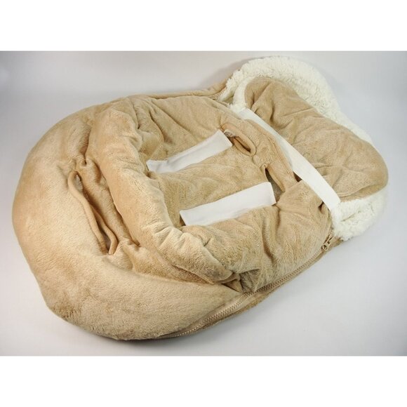 Blankets and Beyond Baby Car Seat Cover Winter Warm Plush Thick - Picture 4 of 9